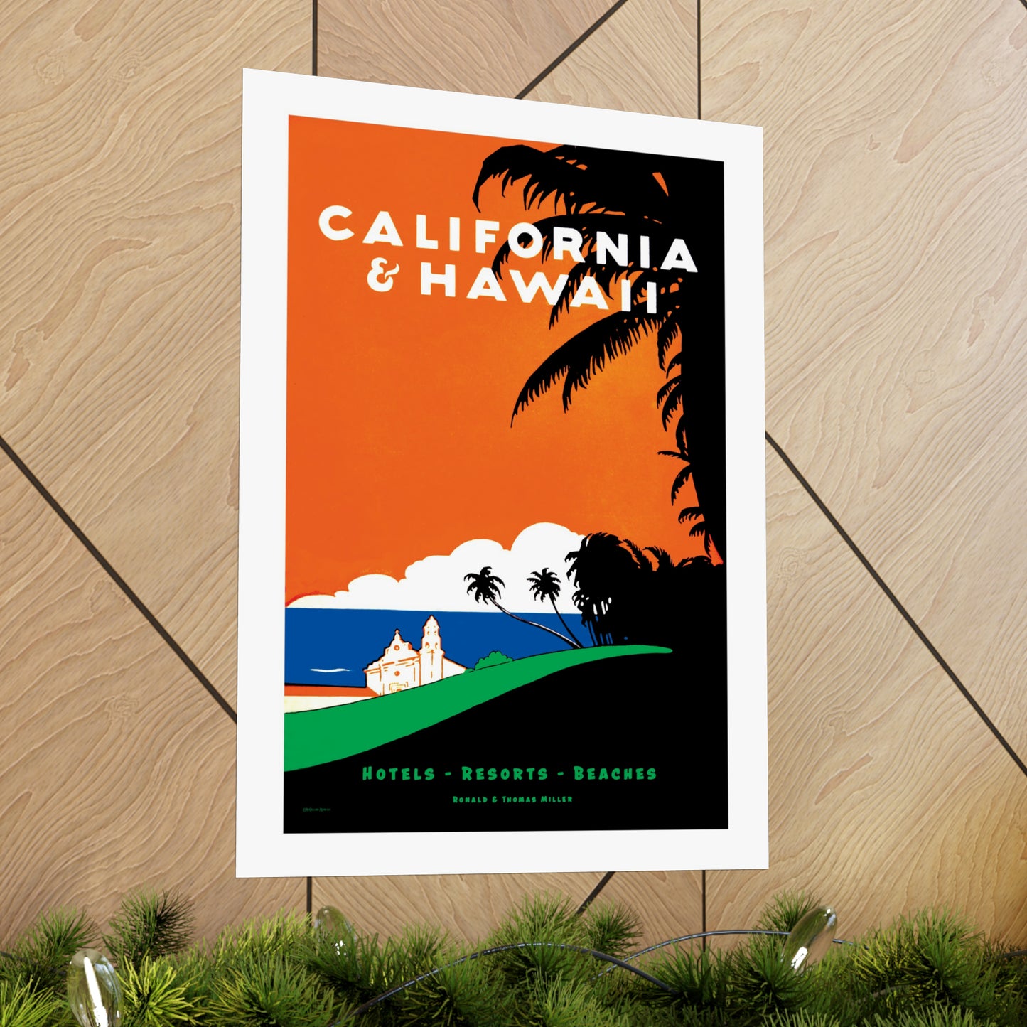 California and Hawaii | Poster