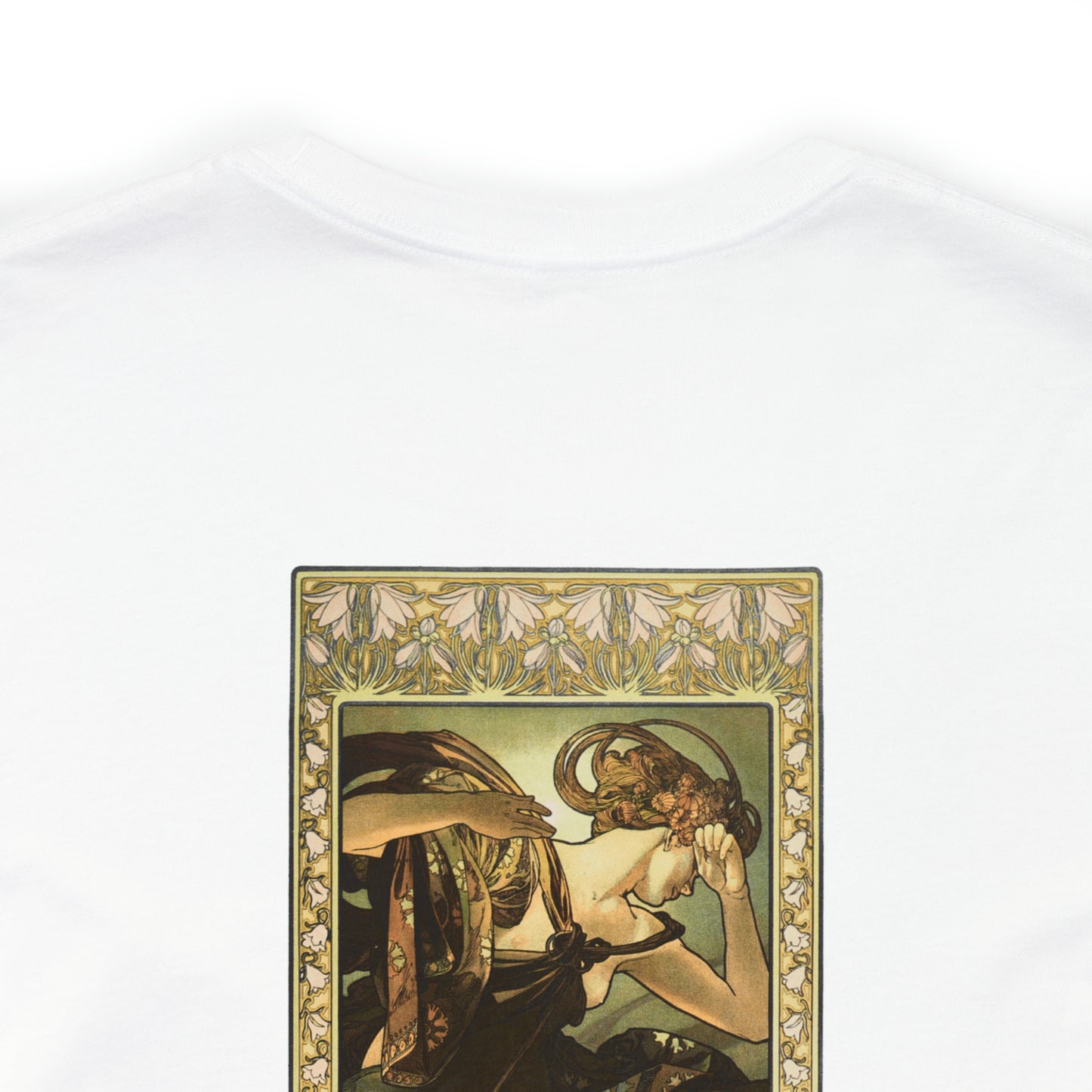 Evening Star | Alphonse Mucha | Unisex Jersey Short Sleeve Tee