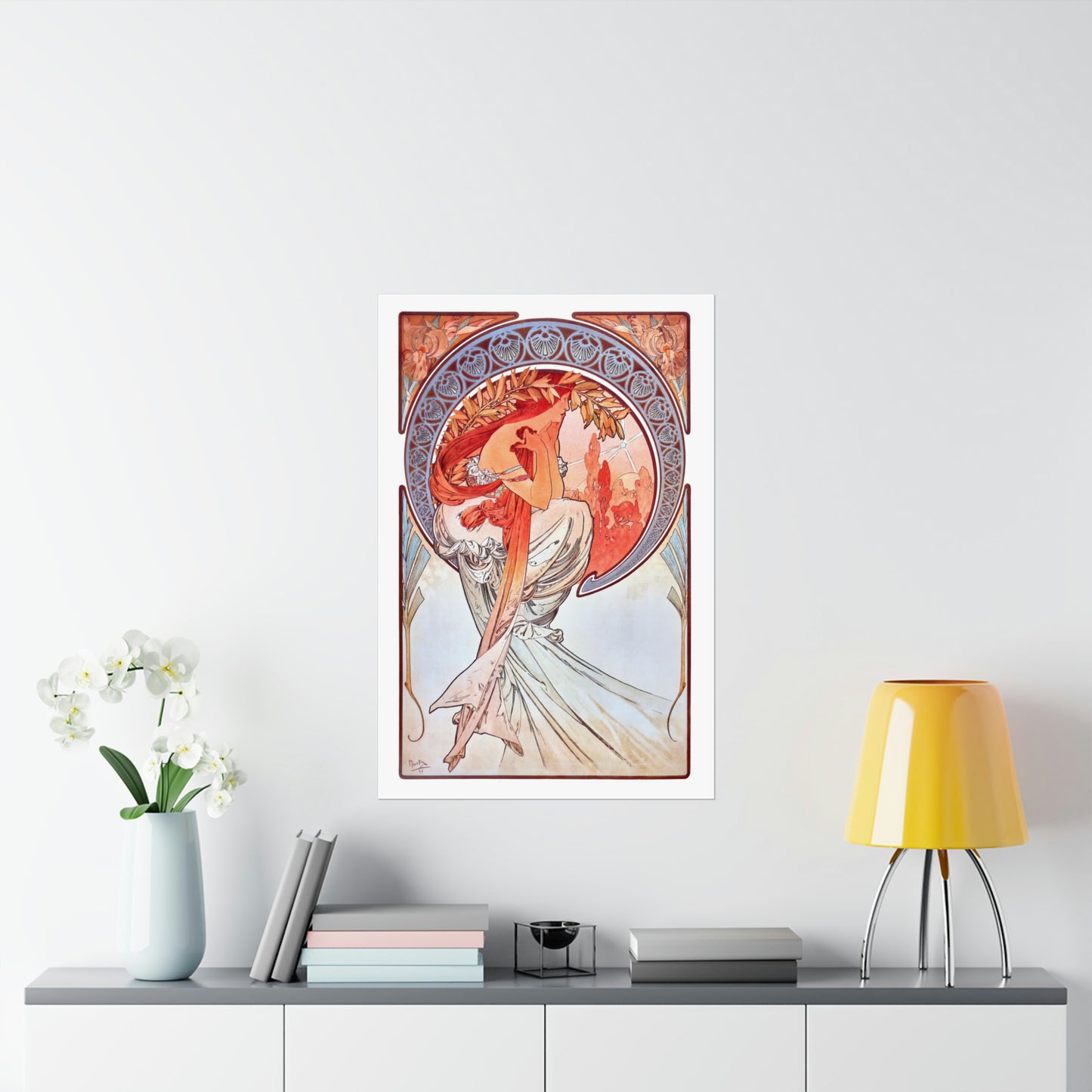 Poetry | Alphonse Mucha | Premium Matte vertical posters