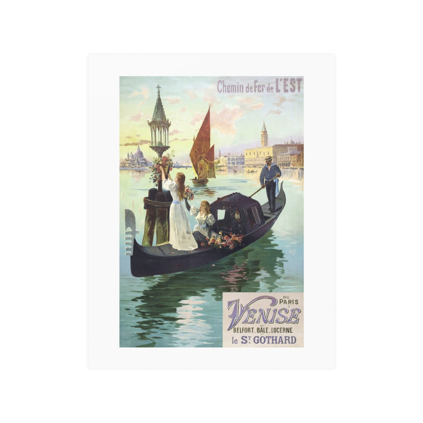 Venise Evening | Venise, Italy | Poster