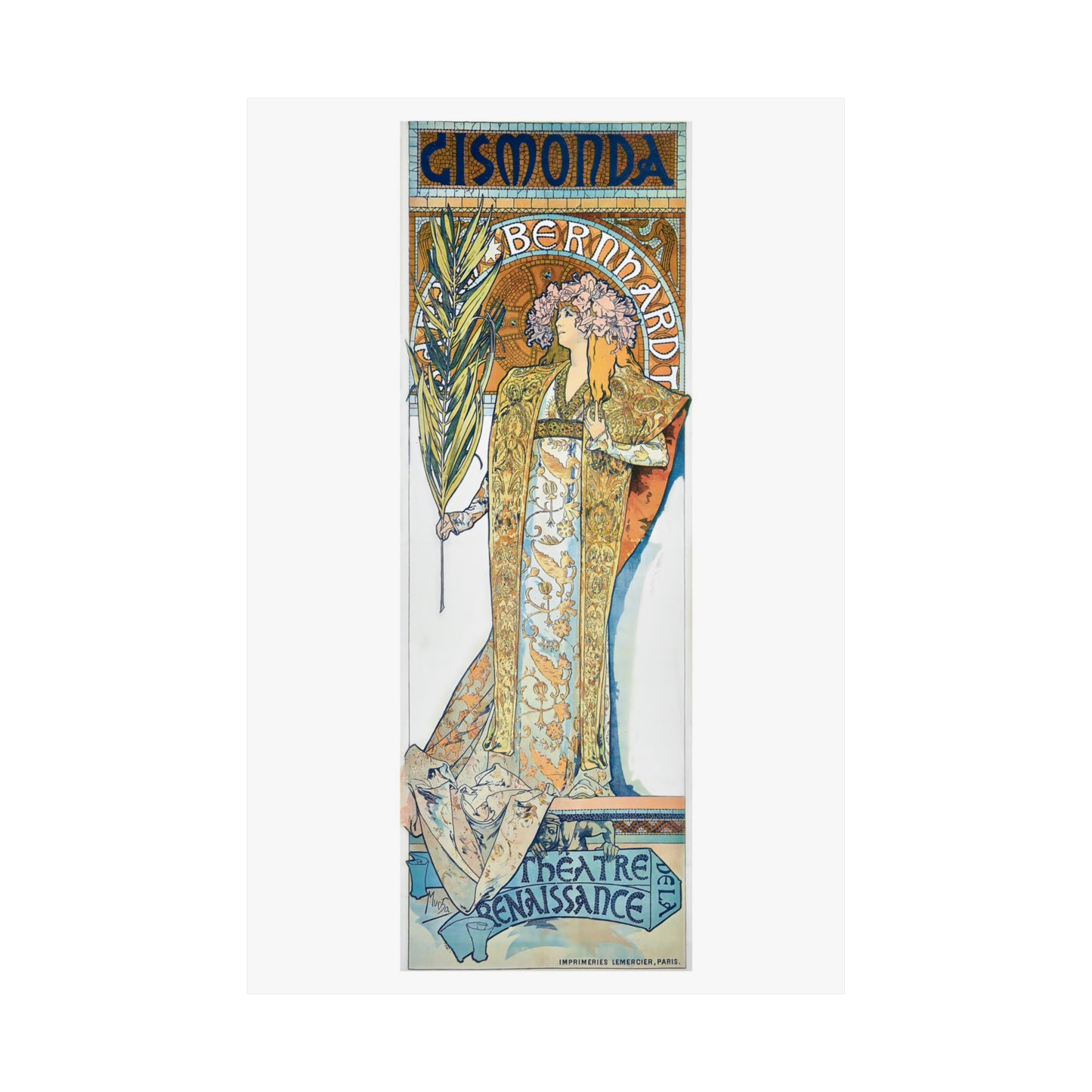 Gismonda | Alphonse Mucha | Premium Matte vertical posters