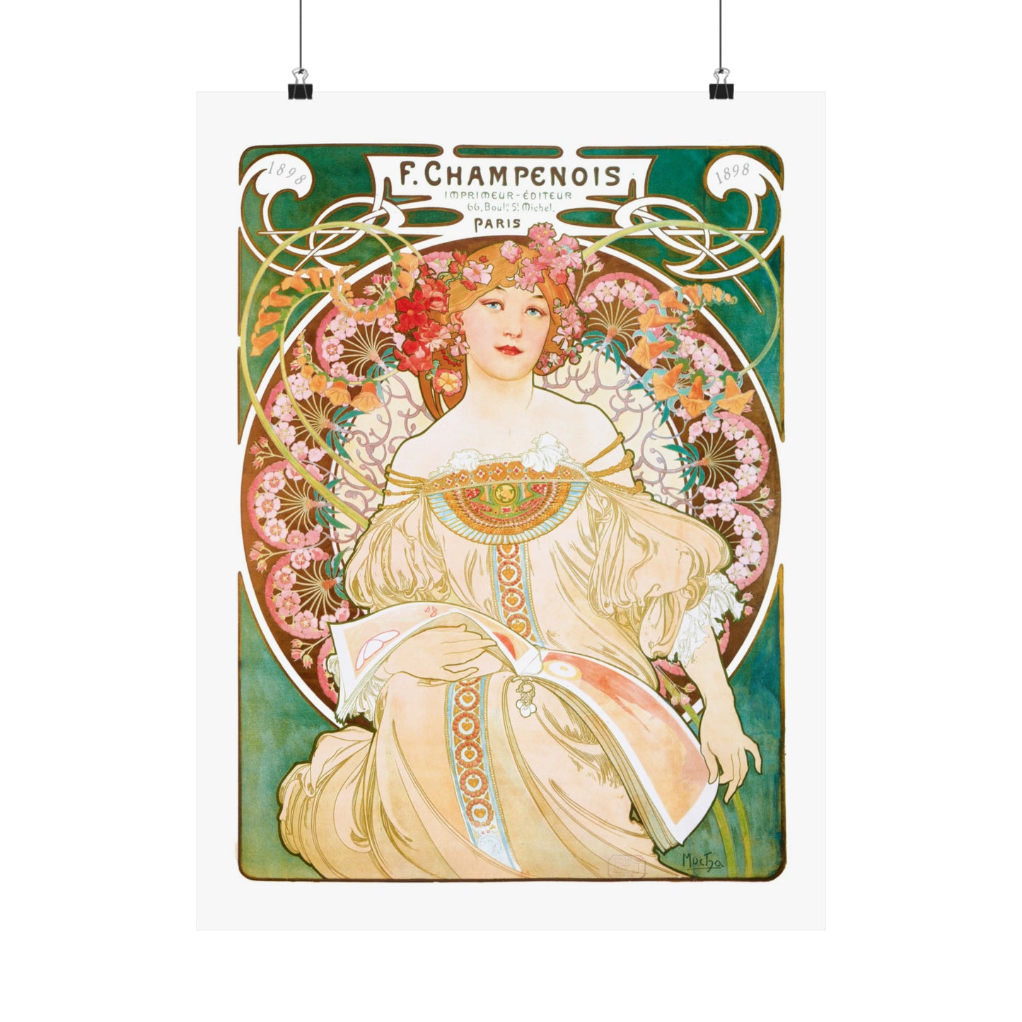 F. Champenois - Alphonse Mucha | Premium Matte vertical posters