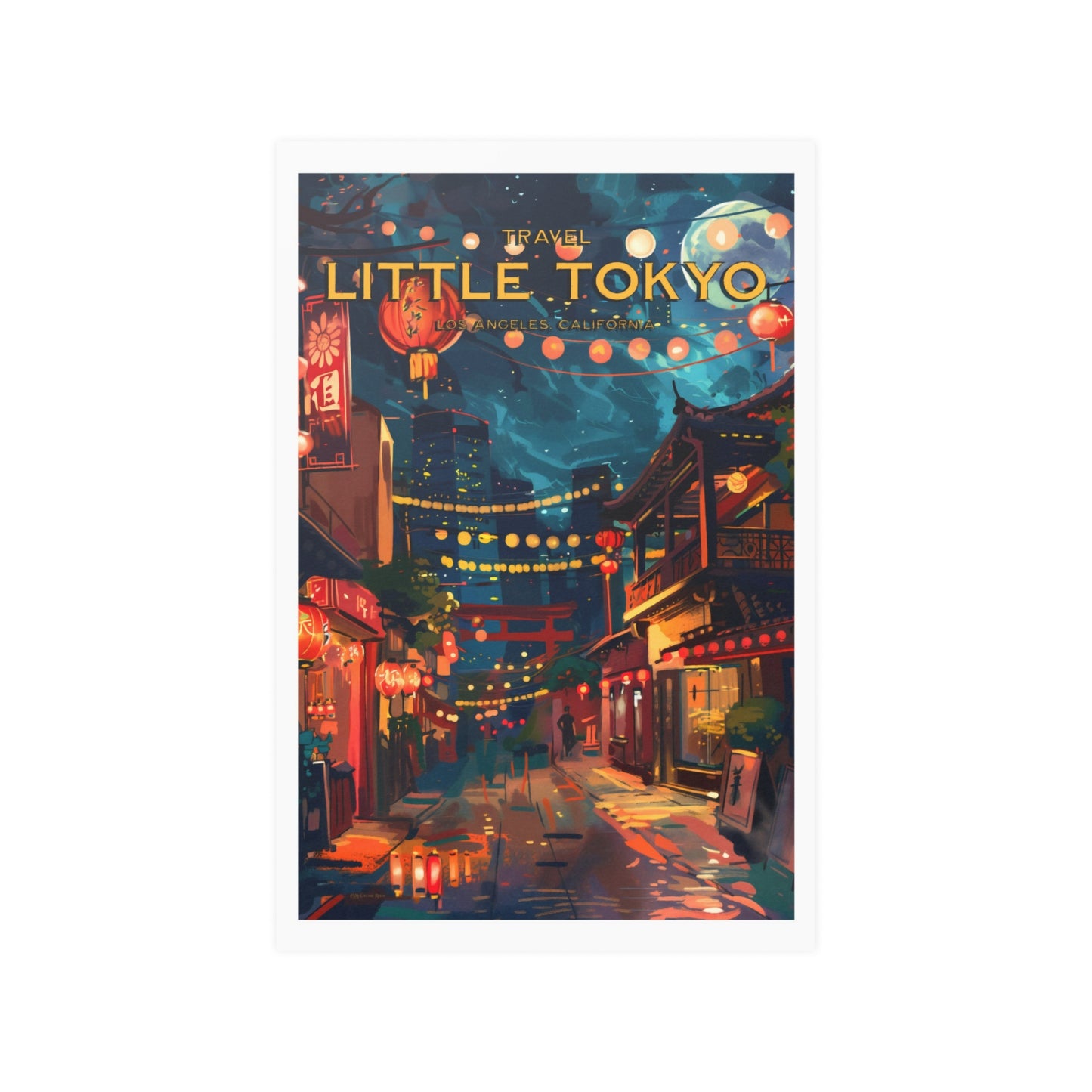 Travel Little Tokyo - Los Angeles | Poster