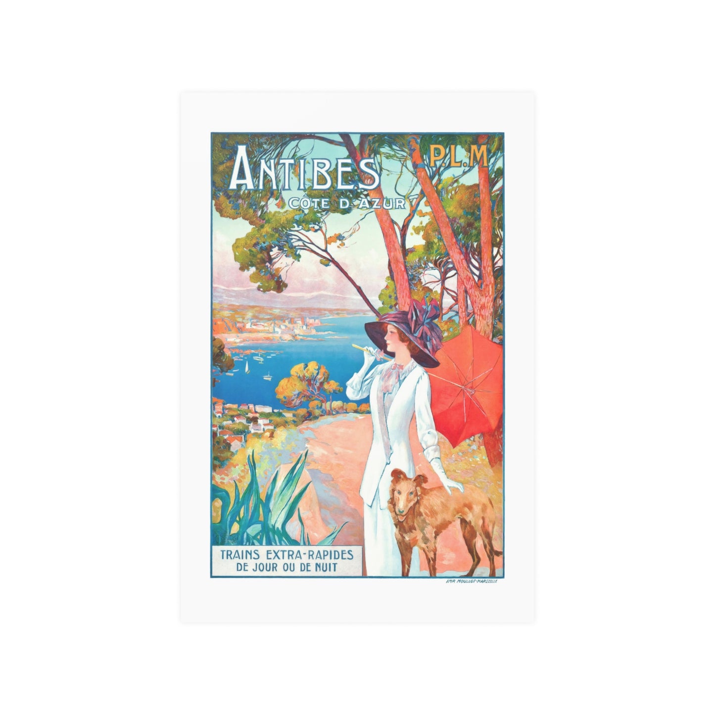 Antibes | Cote d'Azure | Poster