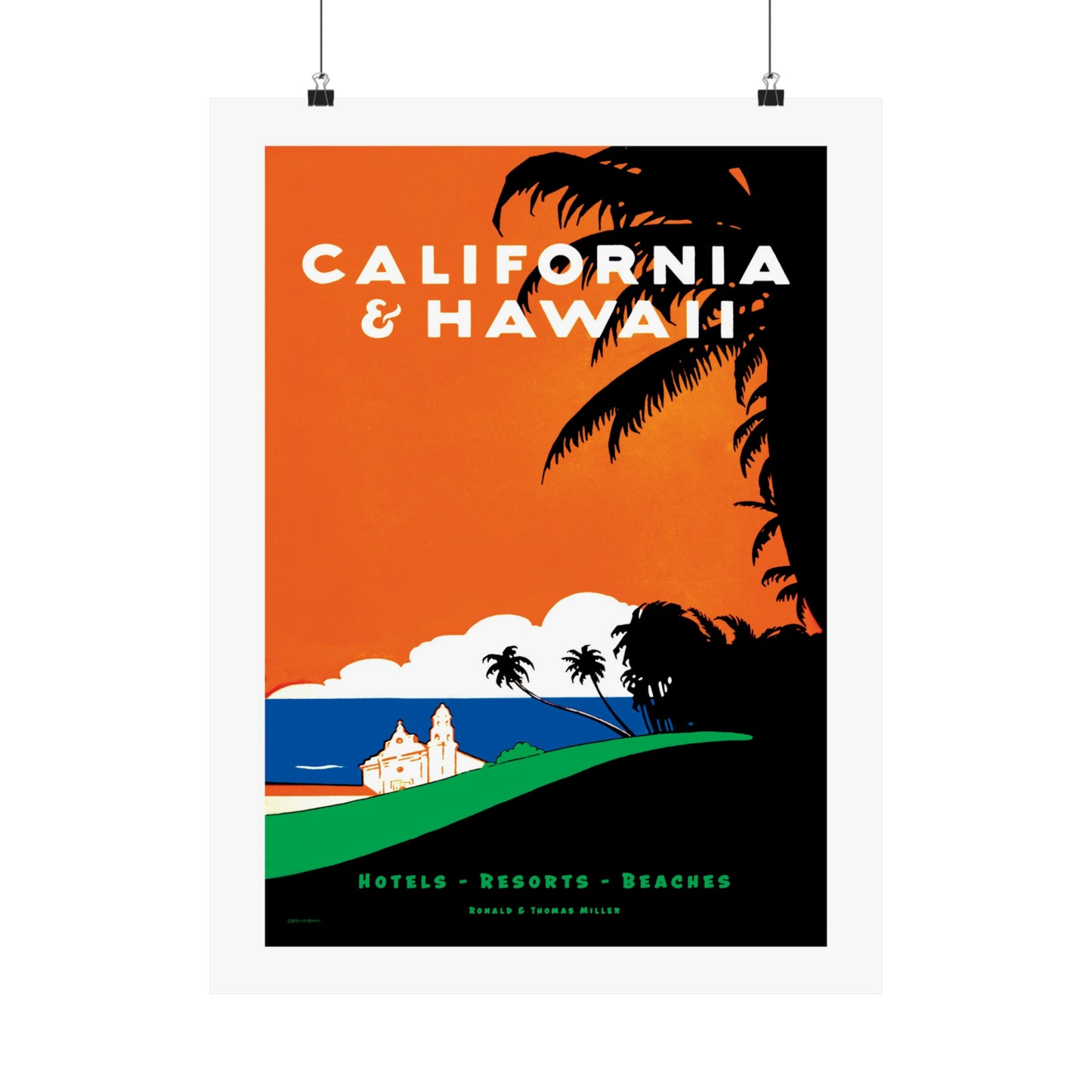 California and Hawaii | Poster