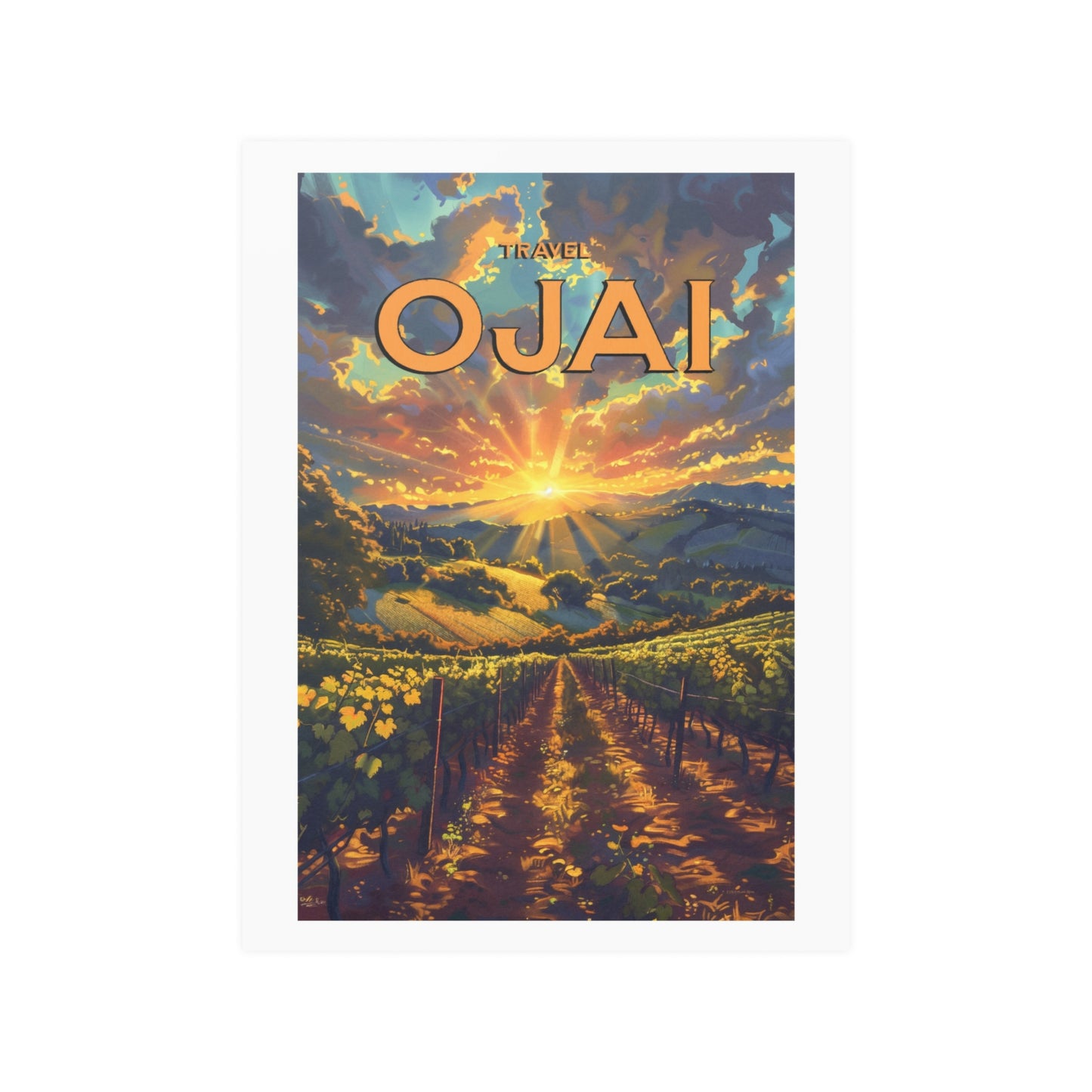 Travel Ojai - California | Poster