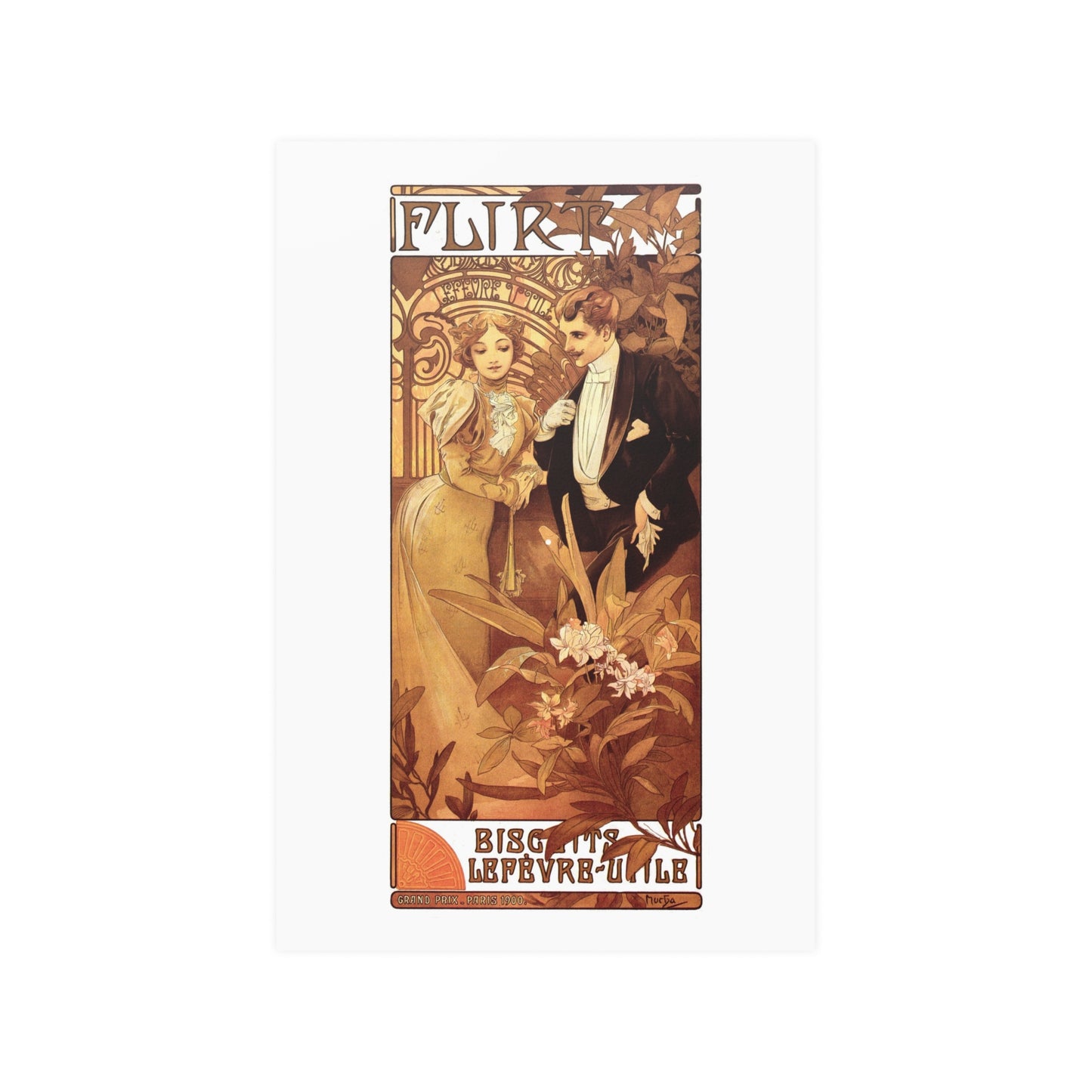 Flirt Biscuits | Alphonse Mucha