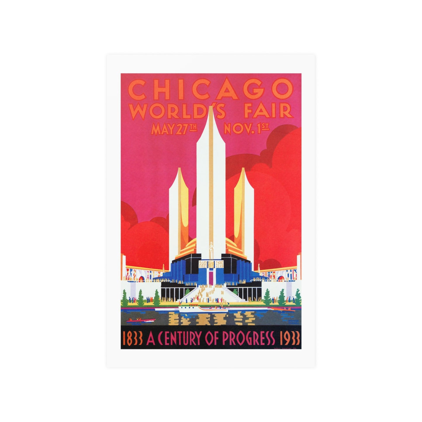 Chicago World's Fair | 1833 to 1933 | Century of Progress Exhibition building