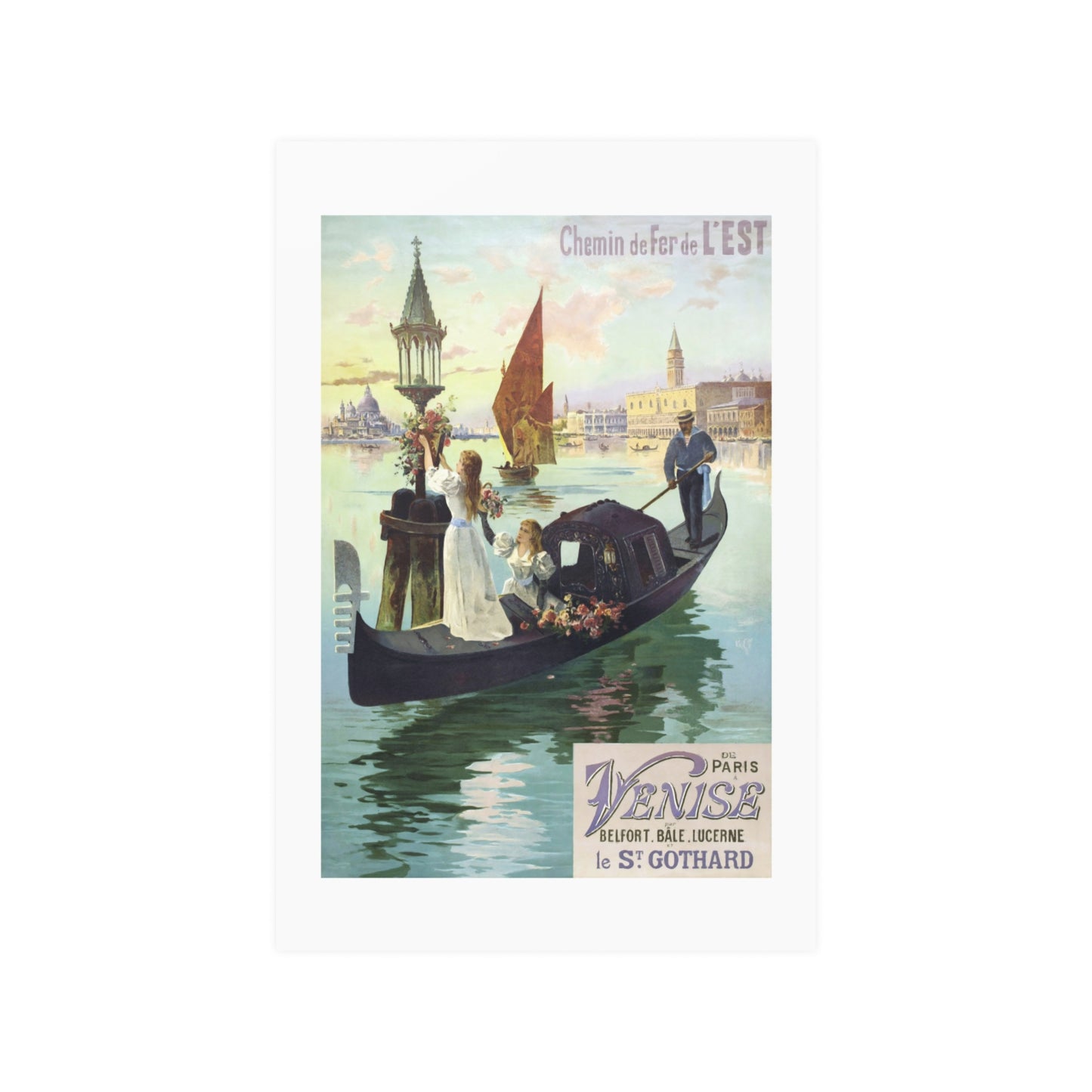 Venise Evening | Venise, Italy | Poster