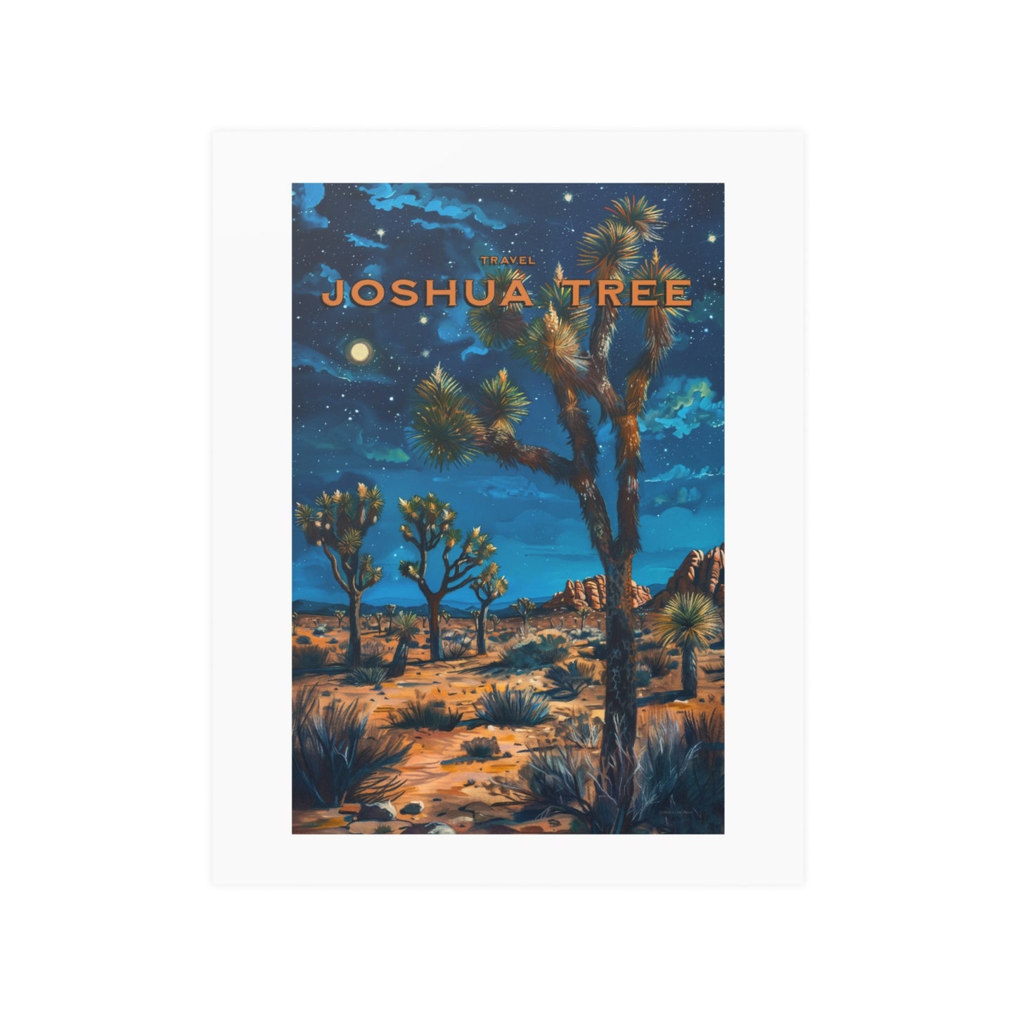 Travel Joshua Tree - California | Poster