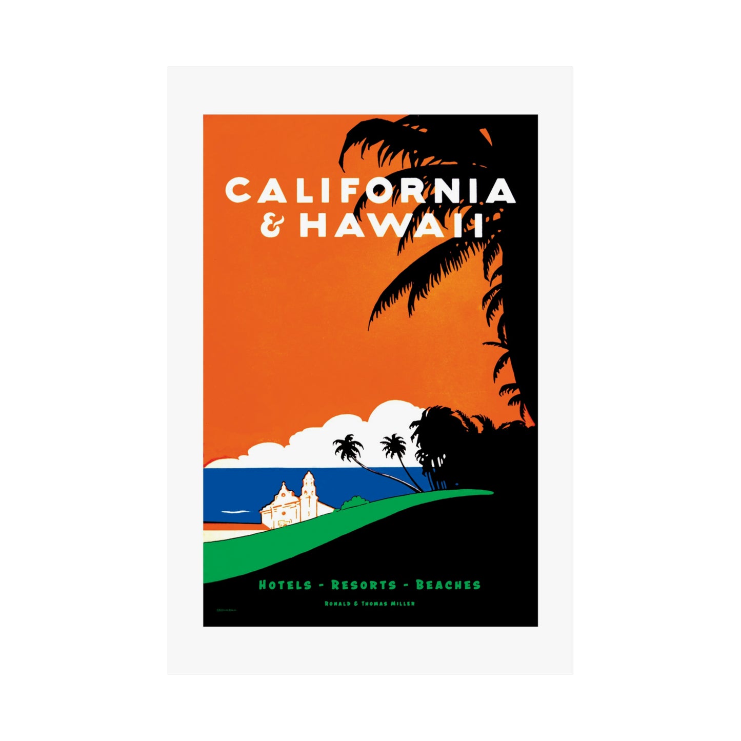 California and Hawaii | Poster