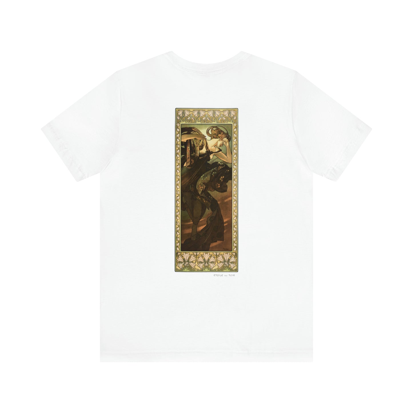 Evening Star | Alphonse Mucha | Unisex Jersey Short Sleeve Tee