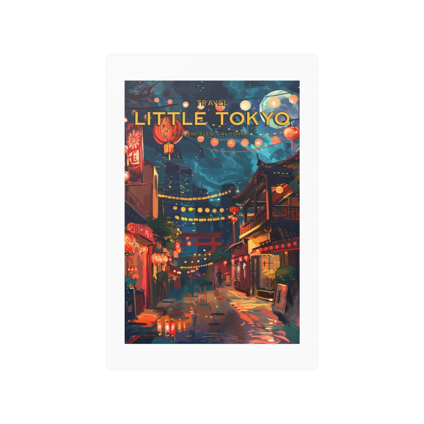 Travel Little Tokyo - Los Angeles | Poster