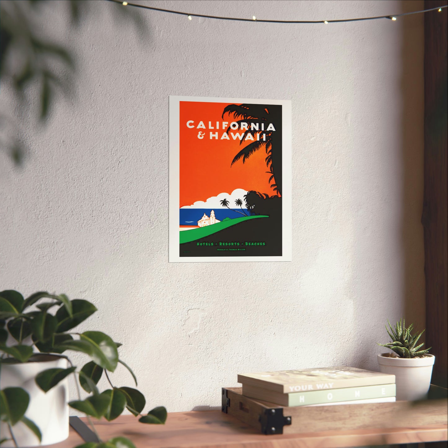 California and Hawaii | Poster