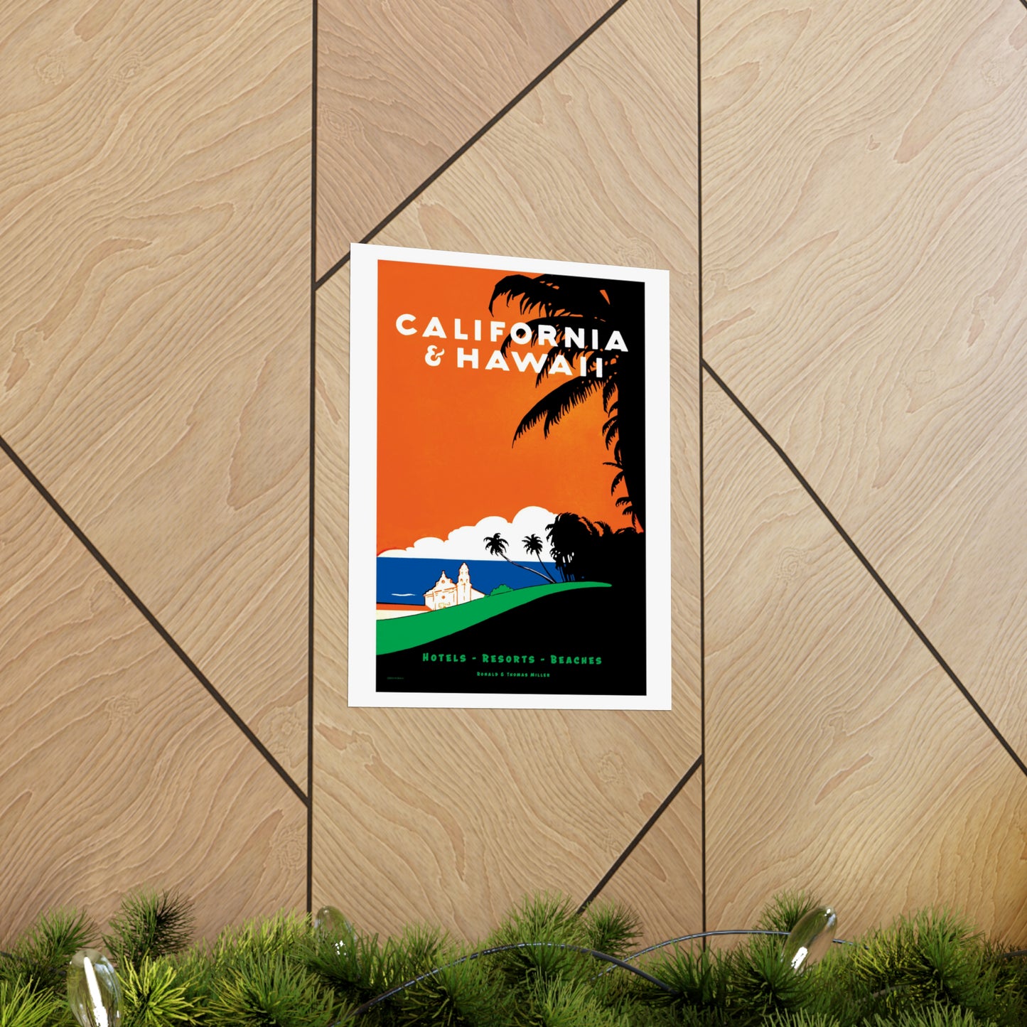 California and Hawaii | Poster