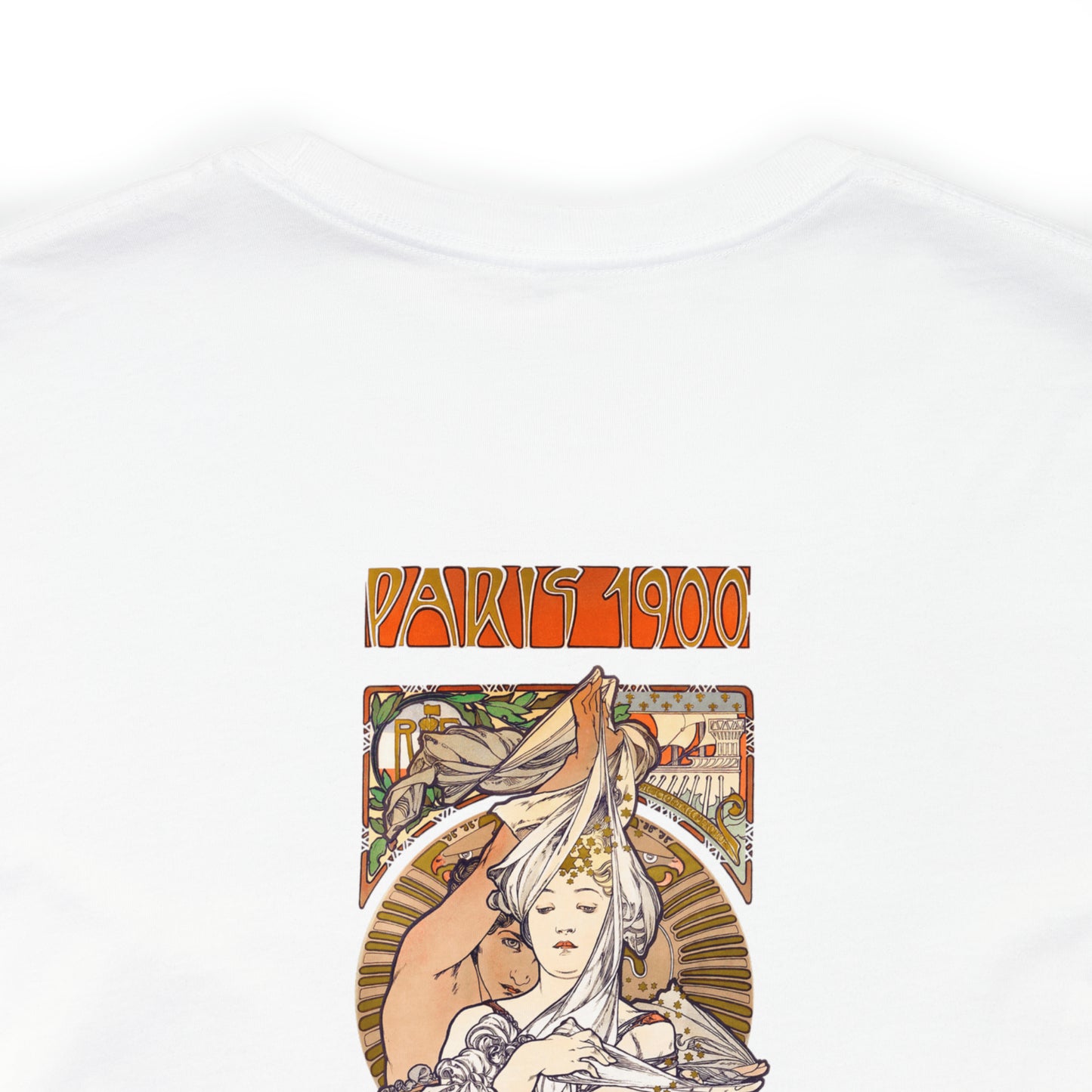 Paris 1900 | Alphonse Mucha | Unisex Jersey Short Sleeve Tee