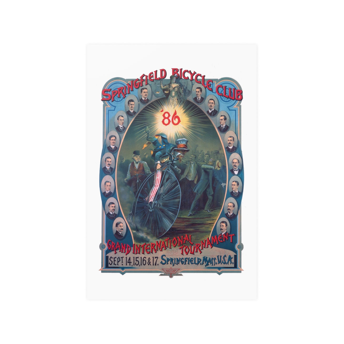 Springfield Bicycle Club | International Tournament of 1886