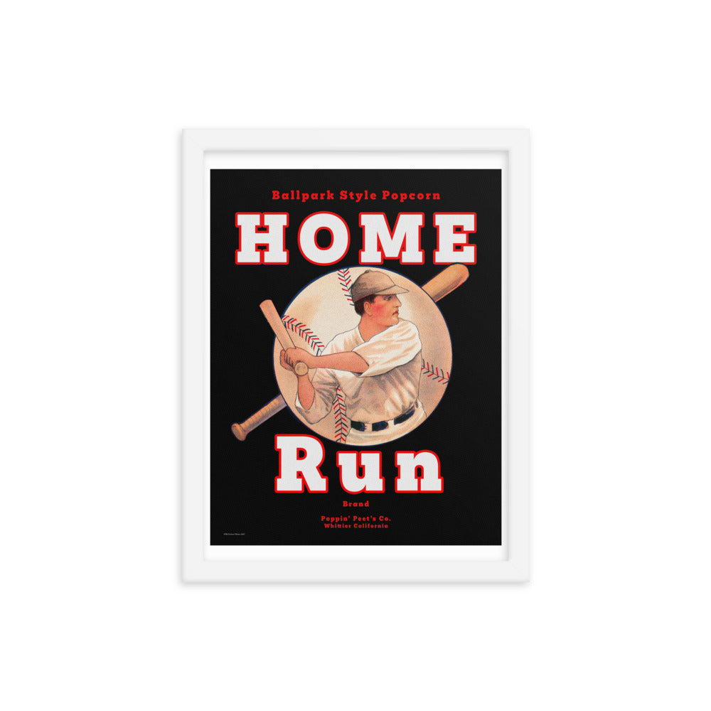 Home Run V1 | Framed poster