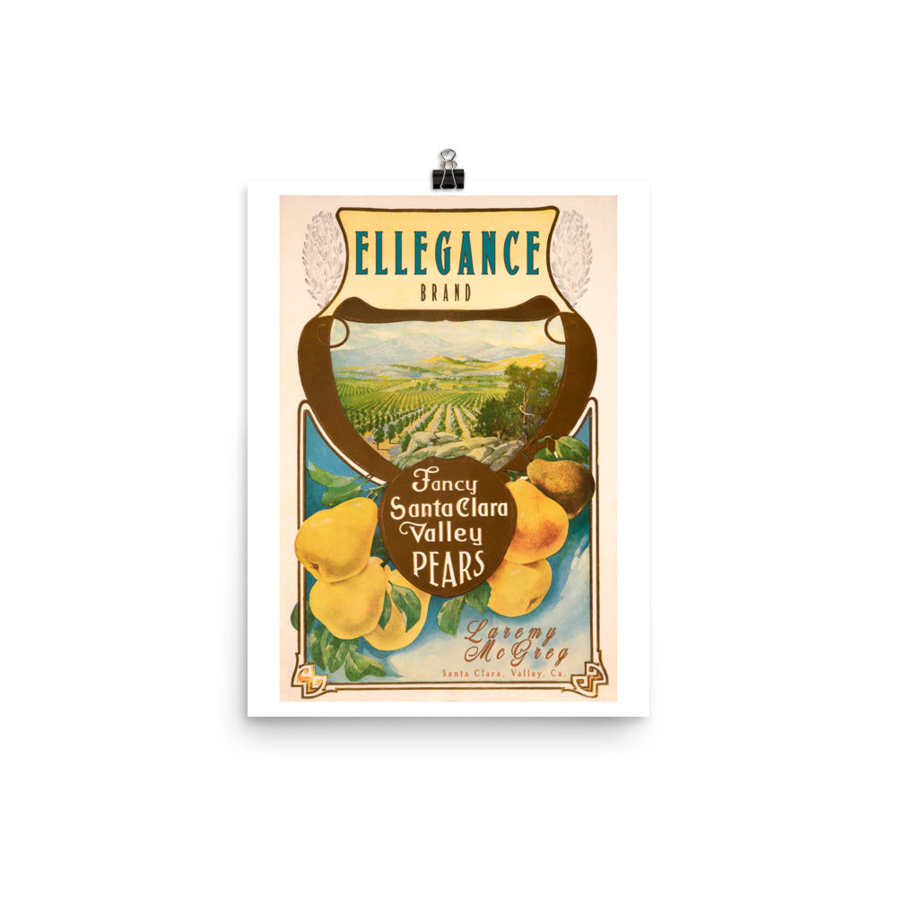 Elegance Pears | Poster