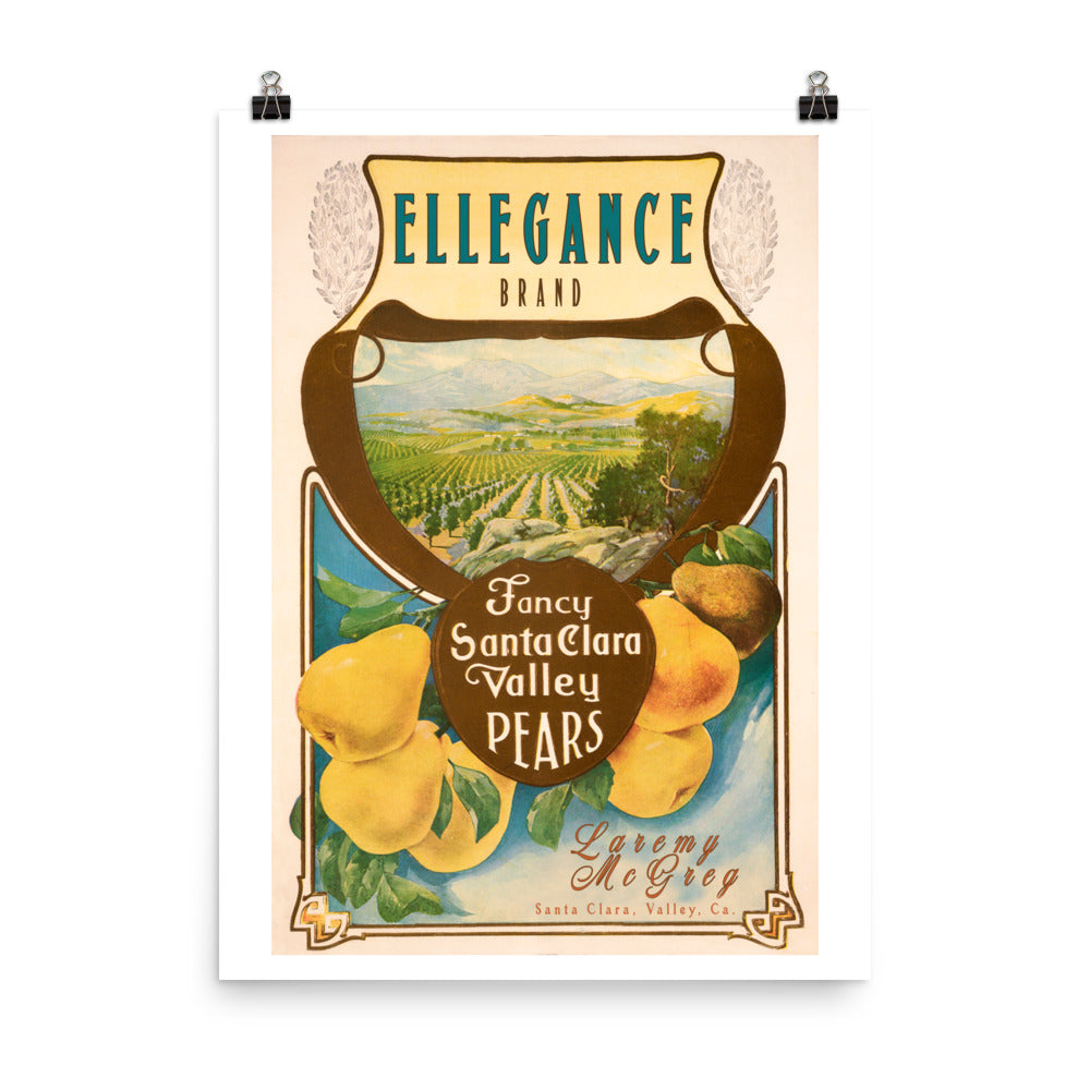 Elegance Pears | Poster