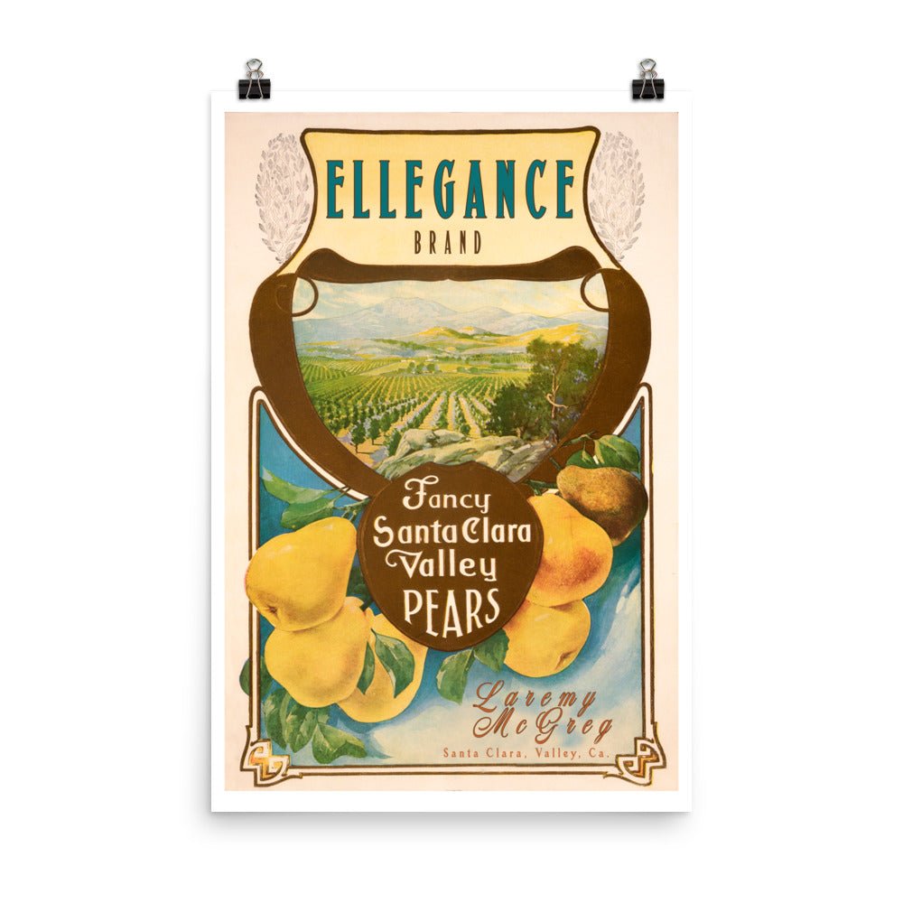 Elegance Pears | Poster